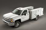 Chevrolet Silverado 3500 HD CNG Utility Service Truck 2015 года